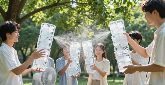 大冰块降温方法_绍兴夏季防暑降温大冰块_大冰块户外活动使用时长